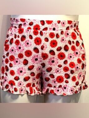 Torrid Strawberry Flower High Rise Bloomers Shorts 4X